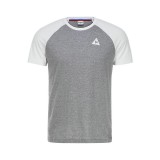 Boutique de T-shirt Essentiels n°2 Le Coq Sportif Homme Gris Blanc